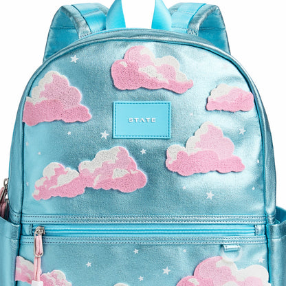 Kane Double Pocket Backpack Metallic Clouds | State Bags Best Price