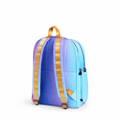 Kane Kids Double Pocket Recycled Polyester Canvas Blue Pink Gradient | State Bags Trending
