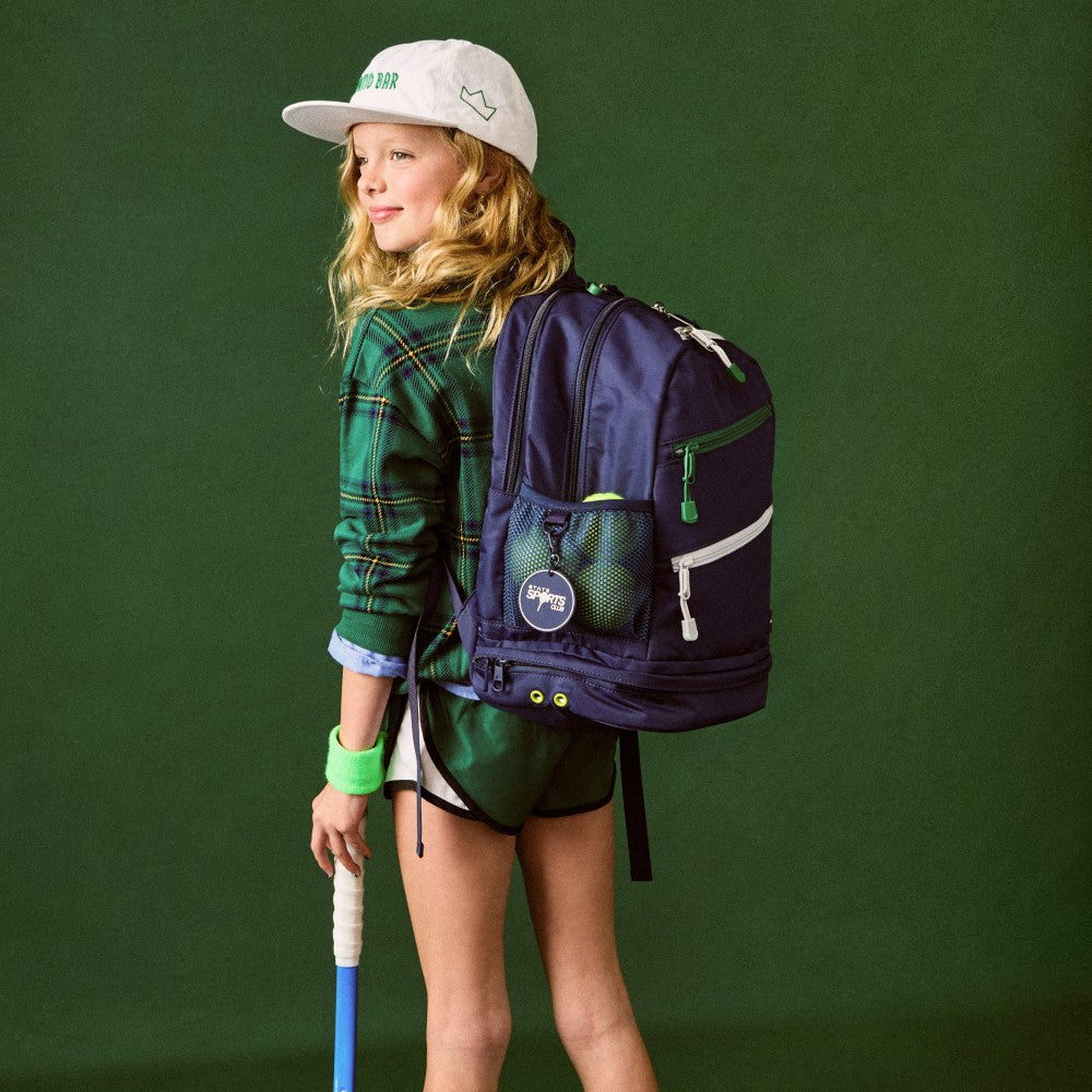 Lenox Tennis Backpack Nylon Navy | State Bags Signature