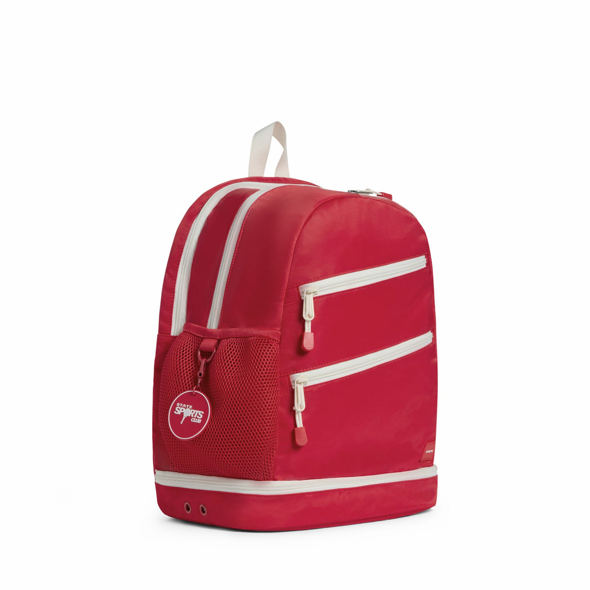 Lenox Tennis Backpack Nylon Red | State Bags Best Seller