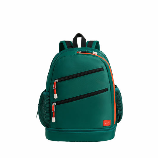 Lenox Tennis Backpack Nylon Evergreen | State Bags Trending