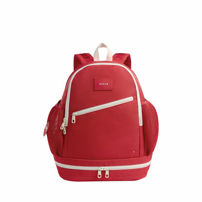 Ozzie Ball Backpack Red | State Bags New
