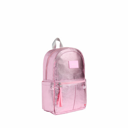 Kane Mini Backpack Metallic Pink/Silver | State Bags Recommended