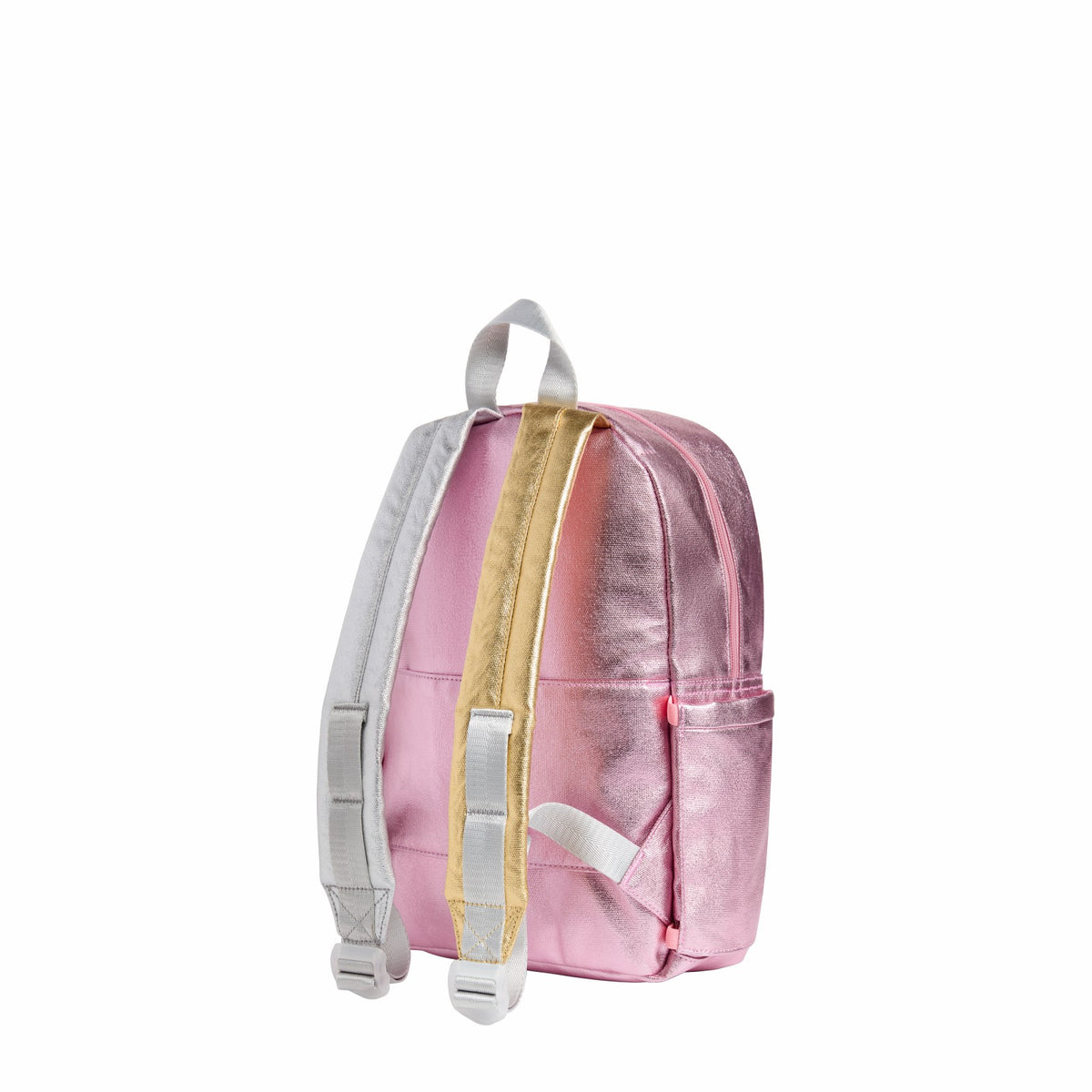 Kane Mini Backpack Metallic Pink/Silver | State Bags Recommended