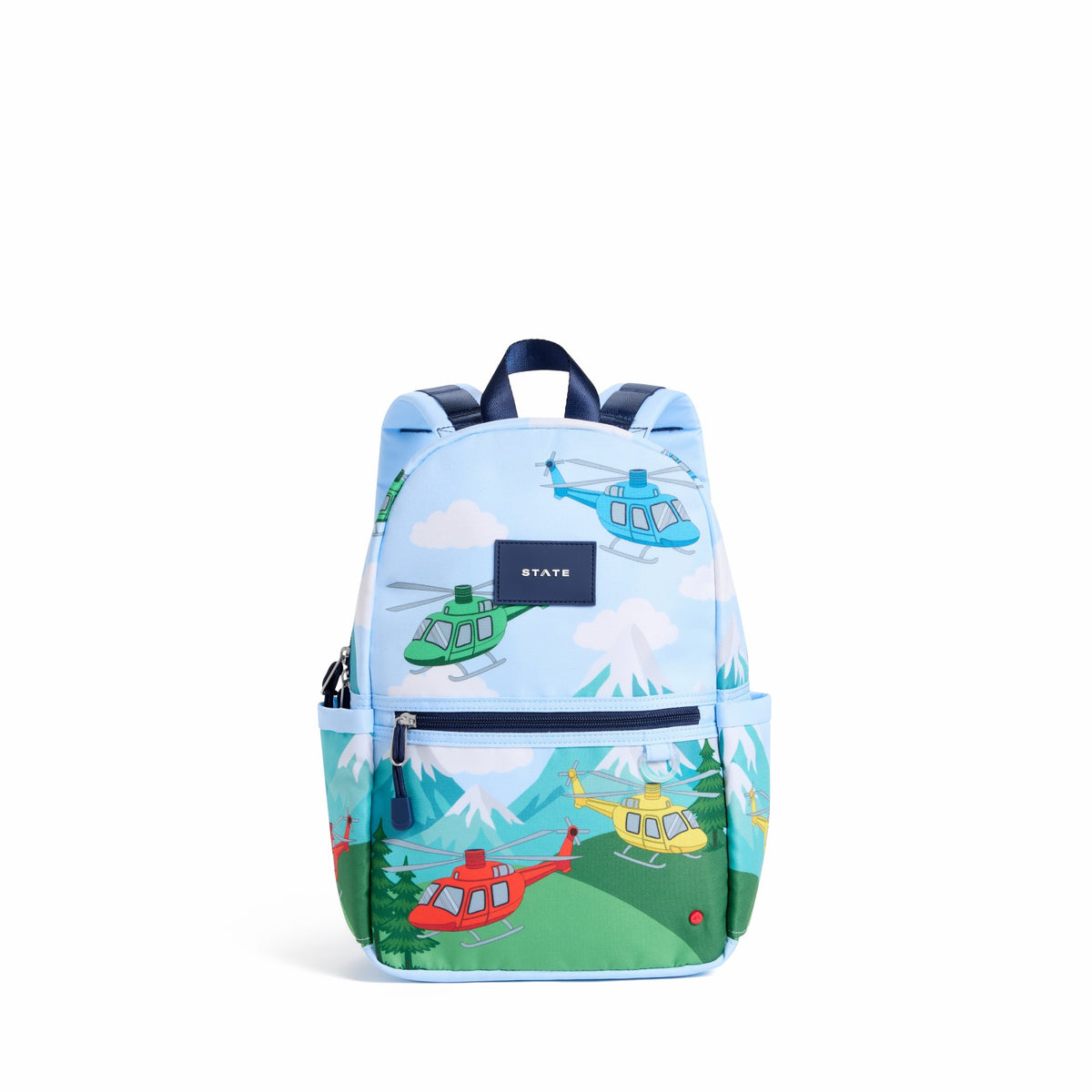 Kane Kids Mini Backpack Recycled Polycanvas Helicopters | State Bags Discount