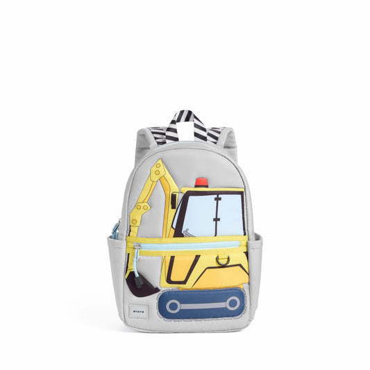Kane Kids Mini Backpack Nylon Puffer Construction Truck | State Bags Hot Sale