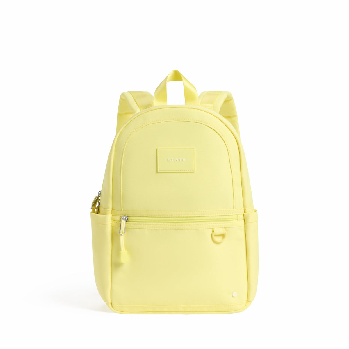 Kane Kids Mini Backpack Recycled Polycanvas Solid Butter Yellow | State Bags Exclusive