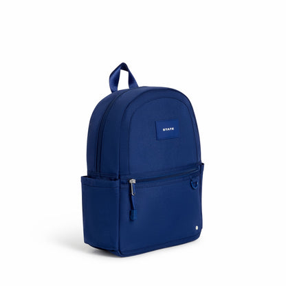 Kane Kids Mini Backpack Recycled Polycanvas Solid Navy | State Bags Discount