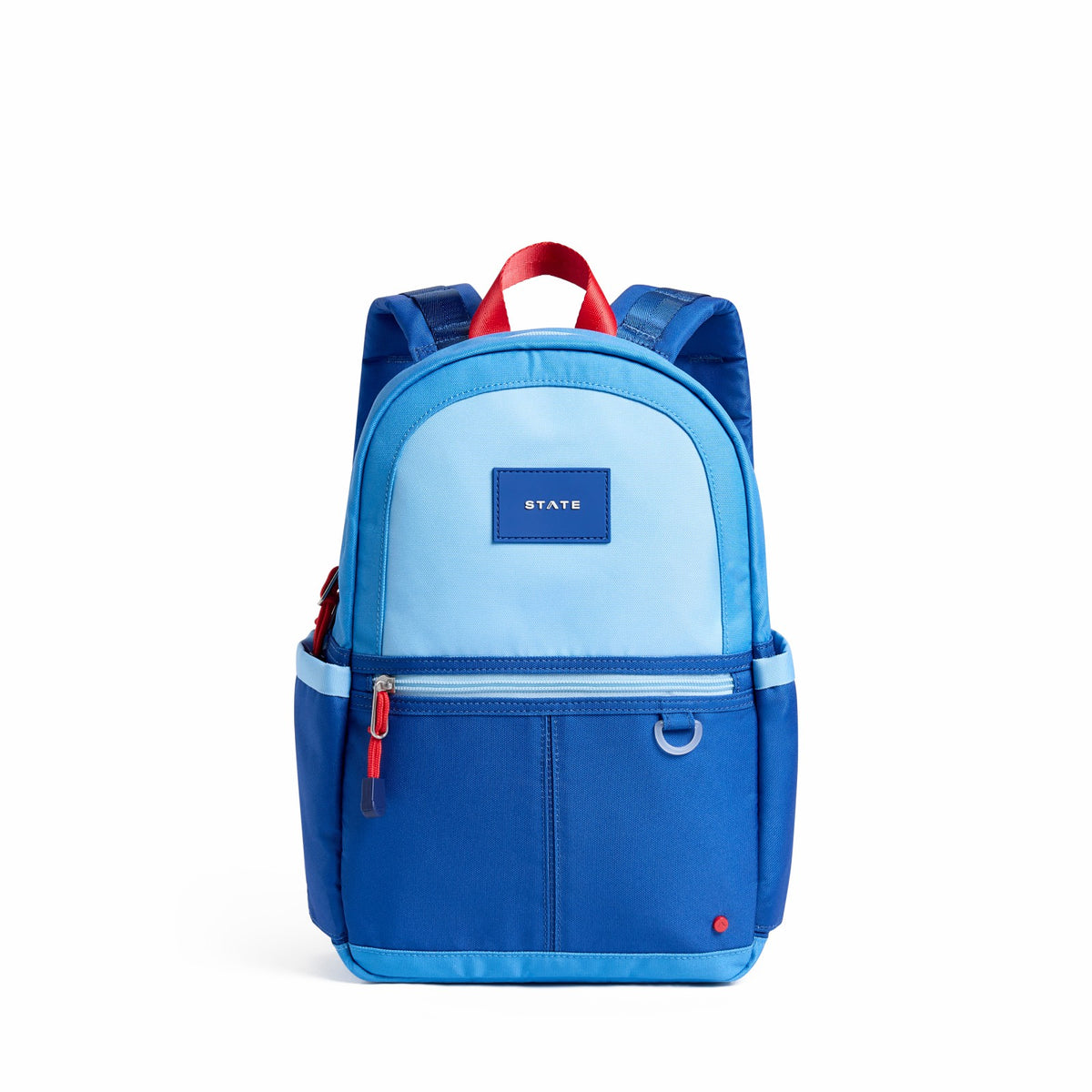 Kane Kids Mini Backpack Recycled Polycanvas Blue/Light Blue Colorblock | State Bags Popular