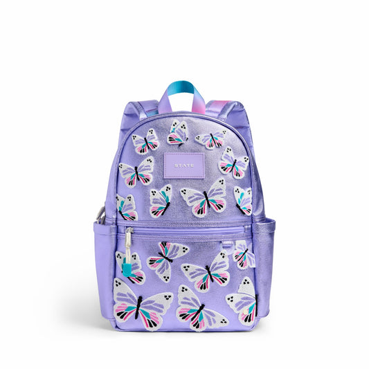 Kane Mini Backpack Metallic 3D Butterfly | State Bags Smart Buy
