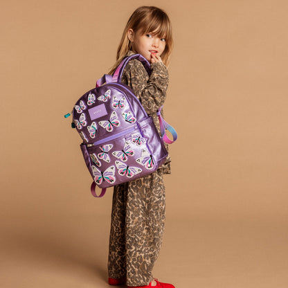 Kane Mini Backpack Metallic 3D Butterfly | State Bags Smart Buy