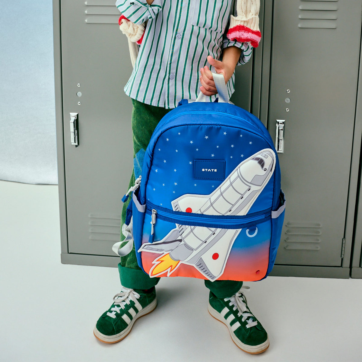 Kane Kids Backpack Nylon Puffer Spaceship | State Bags Top Pick