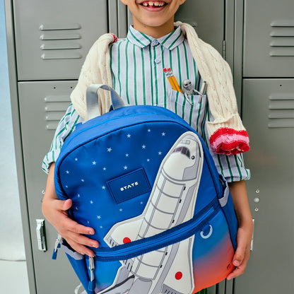 Kane Kids Backpack Nylon Puffer Spaceship | State Bags Top Pick
