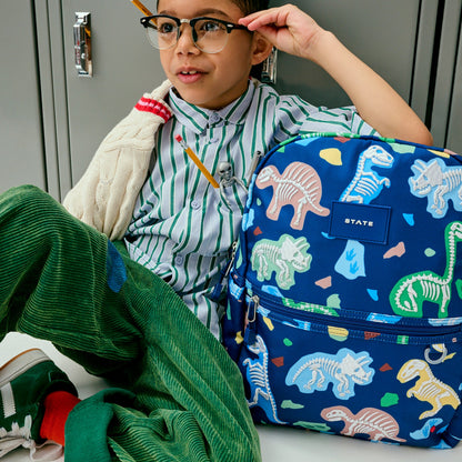 Kane Kids Travel Backpack Dino Fossil | State Bags Value