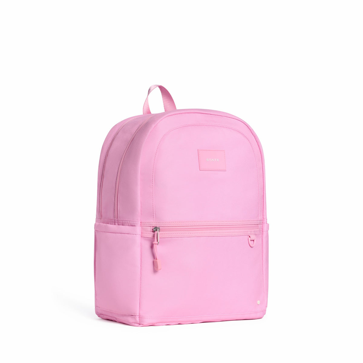 Kane Kids Double Pocket Recycled Polyester Canvas Pink | State Bags Exclusive
