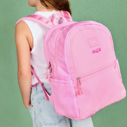Kane Kids Double Pocket Recycled Polyester Canvas Pink | State Bags Exclusive