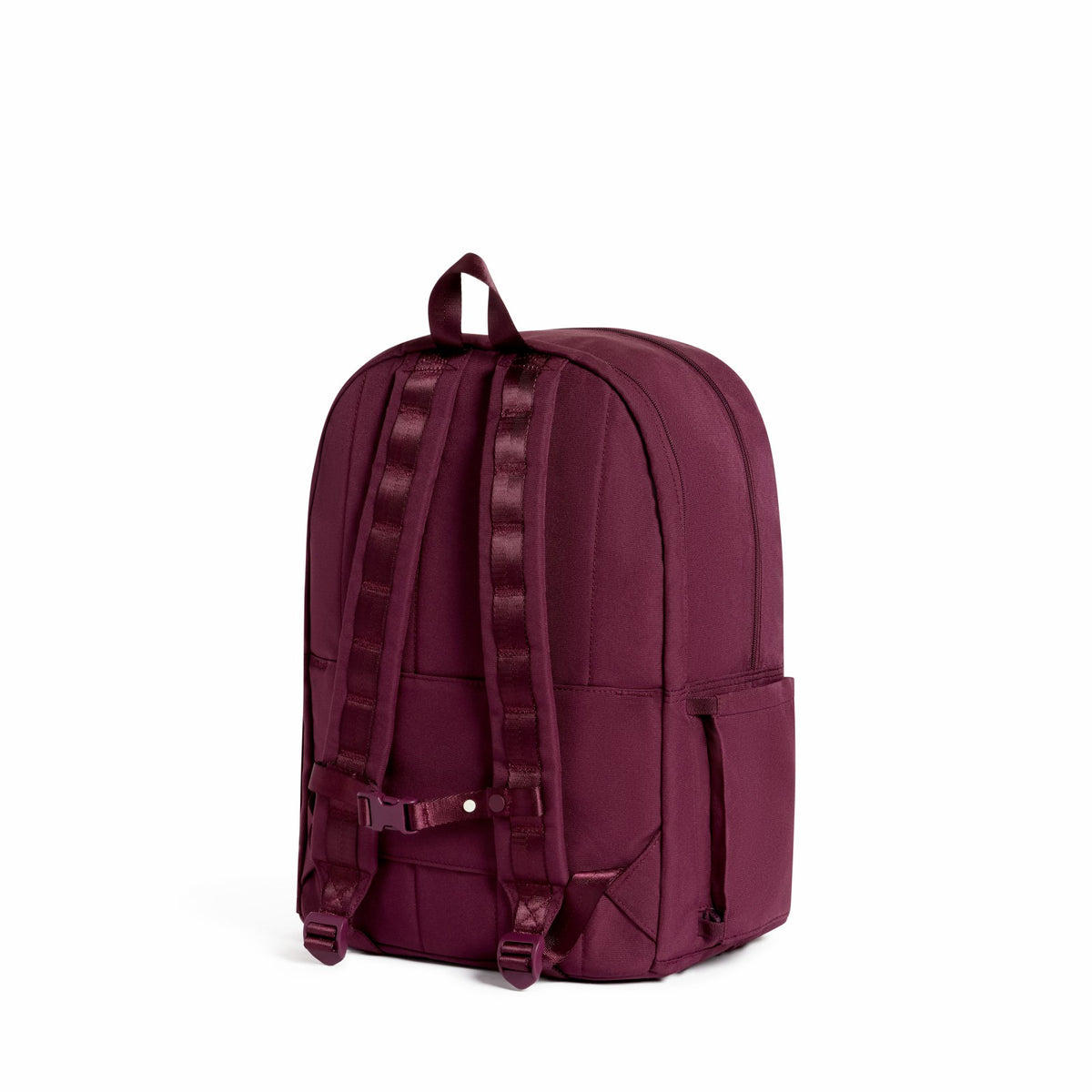 Reed Backpack Recycled Polycanvas Burgundy | State Bags Great Value
