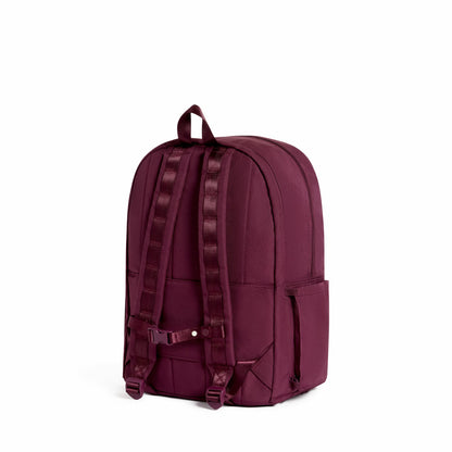 Reed Backpack Recycled Polycanvas Burgundy | State Bags Great Value