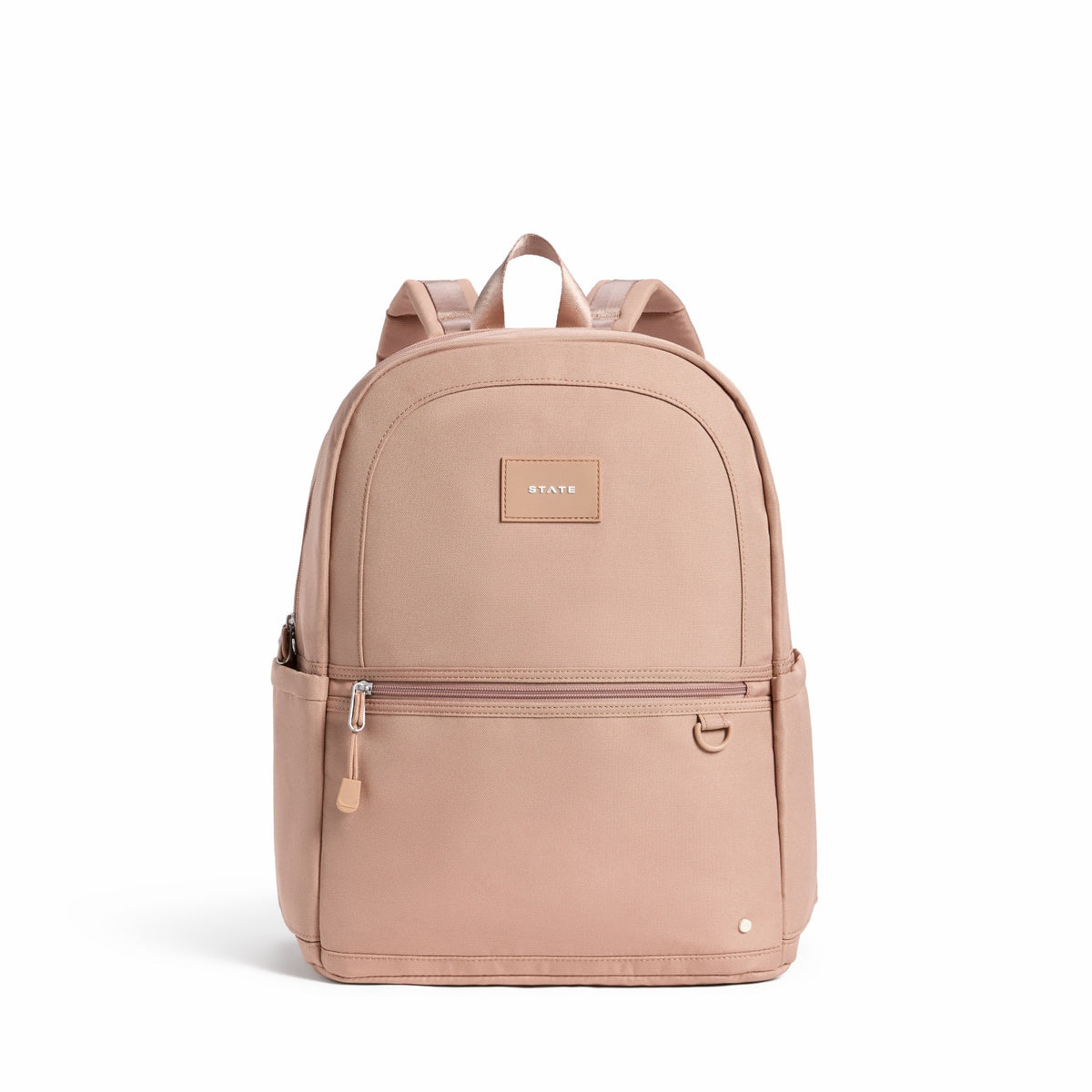 Kane Kids Double Pocket Recycled Polyester Canvas Mocha | State Bags Everyday