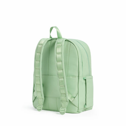 Kane Kids Double Pocket Recycled Polyester Canvas Green | State Bags Everyday