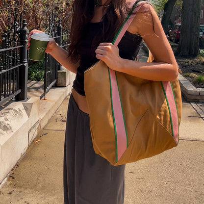 Beverly Tote Cotton Canvas Cinnamon | State Bags Best Price