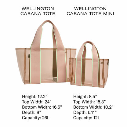 Wellington Cabana Tote TPU Tortoise | State Bags Special Offer