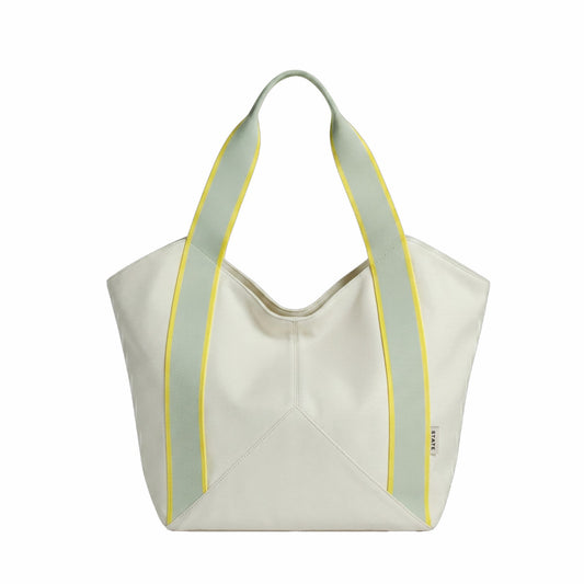 Beverly Tote Cotton Canvas Pristine | State Bags Customer Favorite