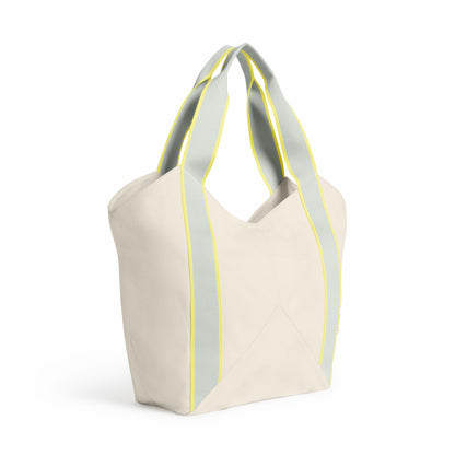 Beverly Tote Cotton Canvas Pristine | State Bags Customer Favorite