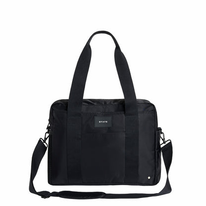 Jordan Diaper Tote Nylon Black | State Bags Value