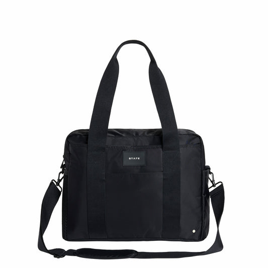 Jordan Diaper Tote Nylon Black | State Bags Value