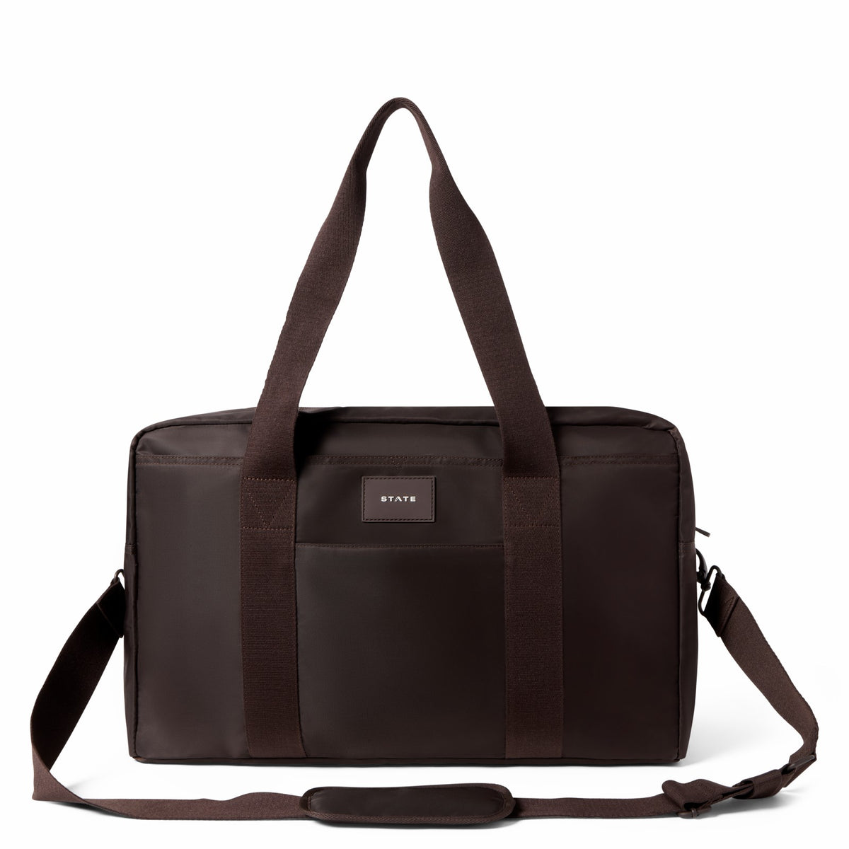 Wellington Weekender Nylon Brown | State Bags Classic