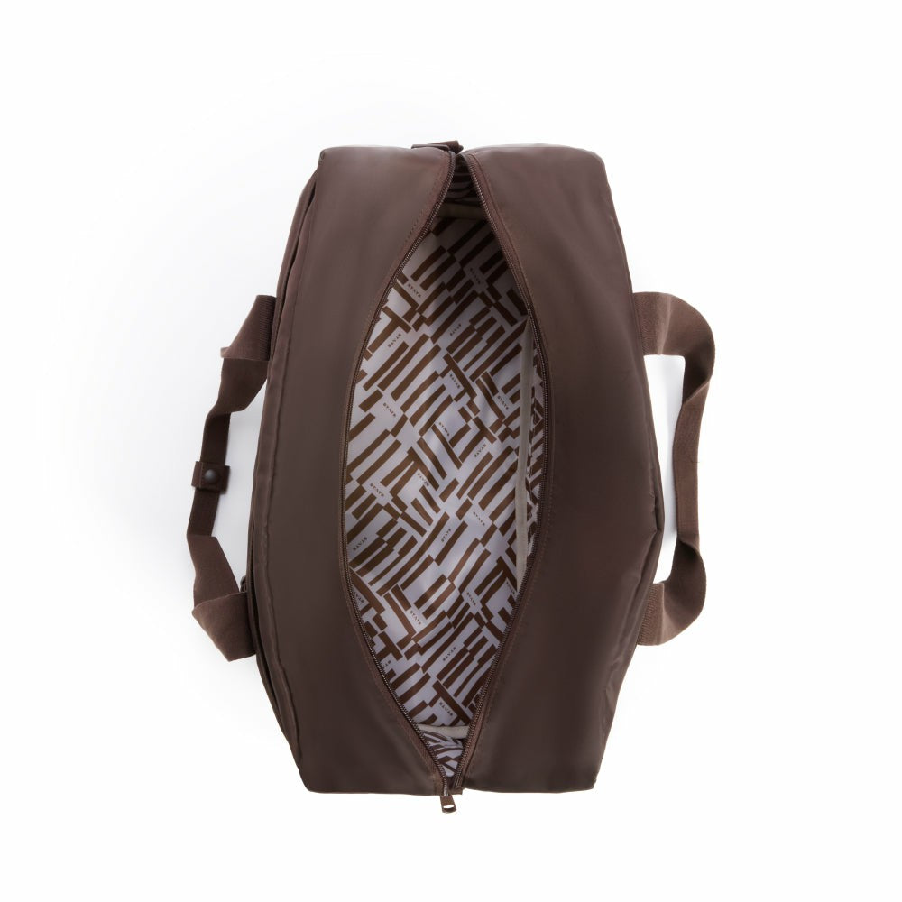 Wellington Weekender Nylon Brown | State Bags Classic