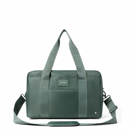 Wellington Weekender Medium Nylon Olive | State Bags Trending