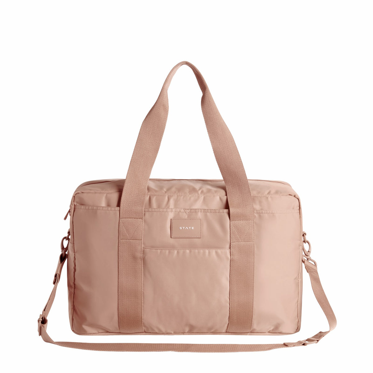 Wellington Weekender Nylon Latte | State Bags Latest