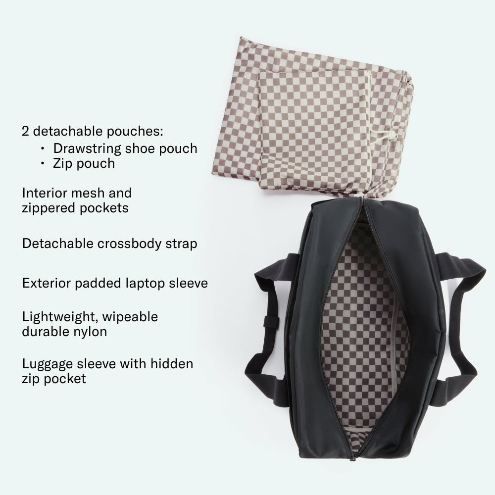 Wellington Weekender Nylon Latte | State Bags Latest
