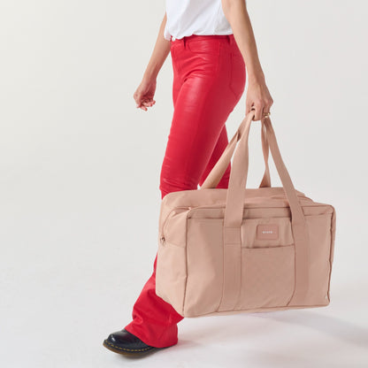 Wellington Weekender Nylon Latte | State Bags Latest