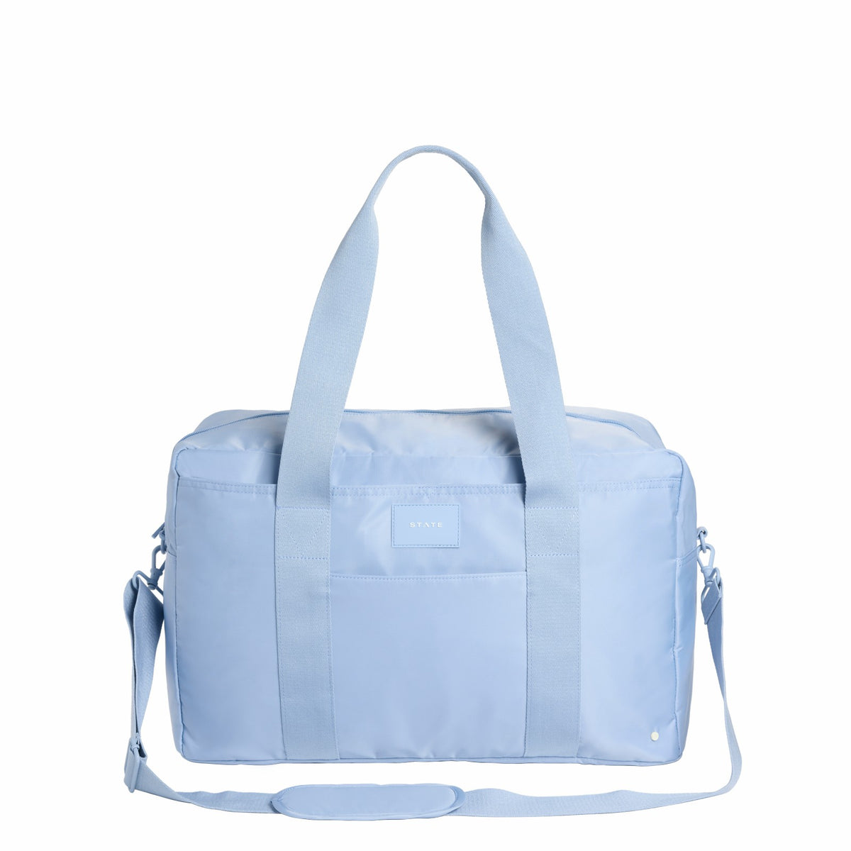 Wellington Weekender Nylon Ice Blue | State Bags Hot Sale
