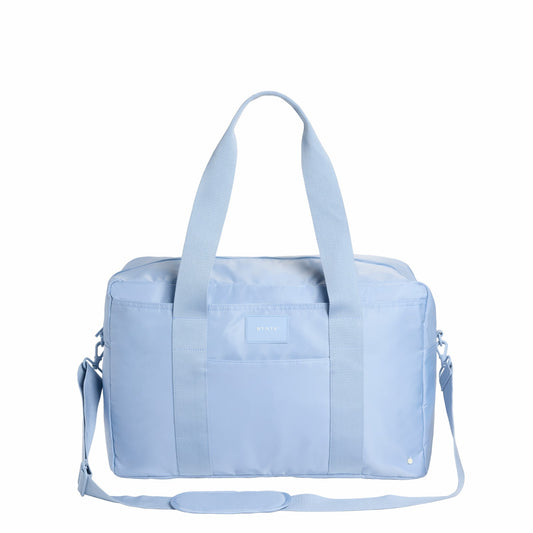 Wellington Weekender Nylon Ice Blue | State Bags Hot Sale
