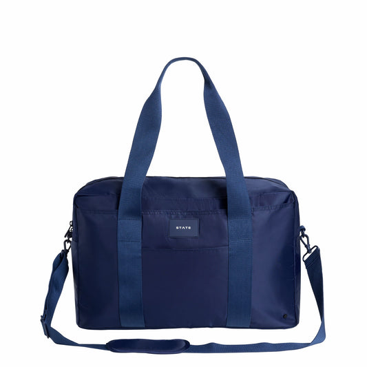 Wellington Weekender Nylon Navy | State Bags Smart Buy