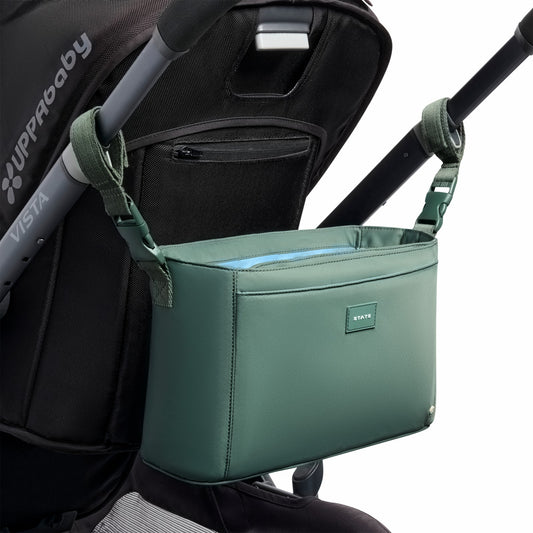 Stroller Organizer Nylon Olive | State Bags Smart Buy