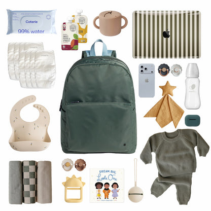 Lorimer Diaper Bag Backpack Nylon Black | State Bags Trending