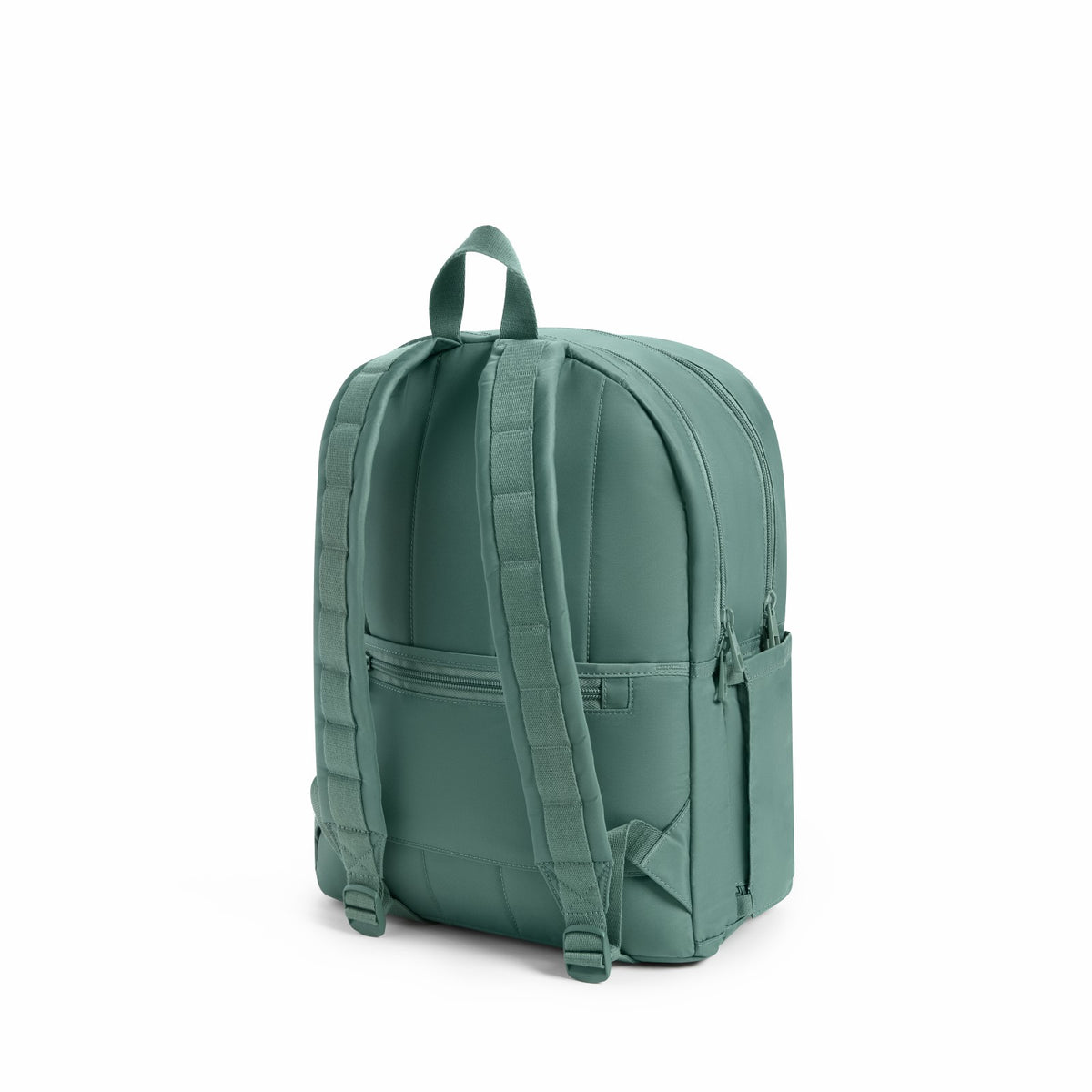 Evans Double Pocket Backpack Recycled Nylon Olive | State Bags Best Seller