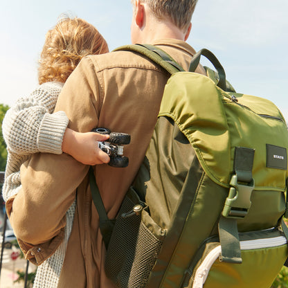 Grove Rucksack Nylon Olive | State Bags Discount