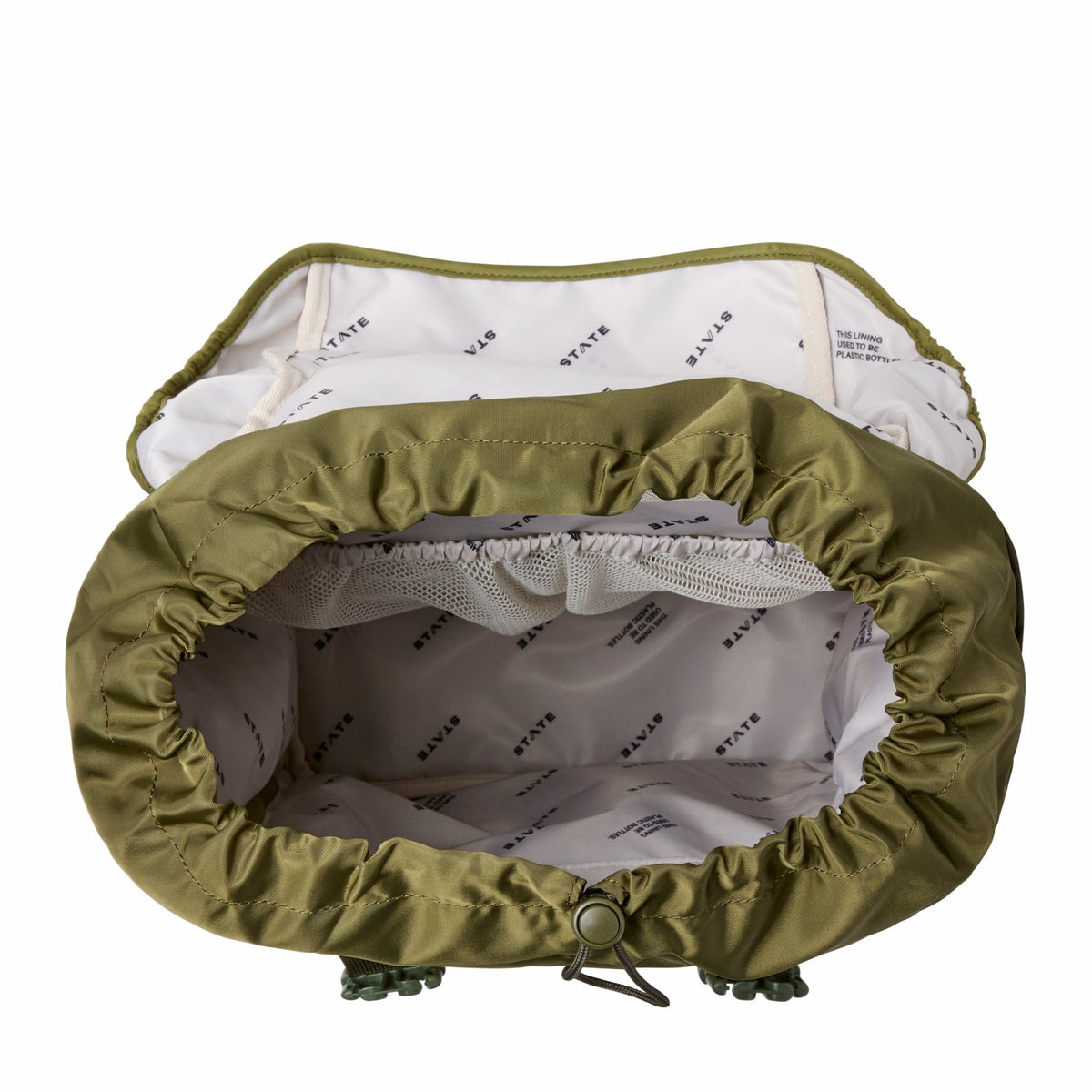 Grove Rucksack Nylon Olive | State Bags Discount