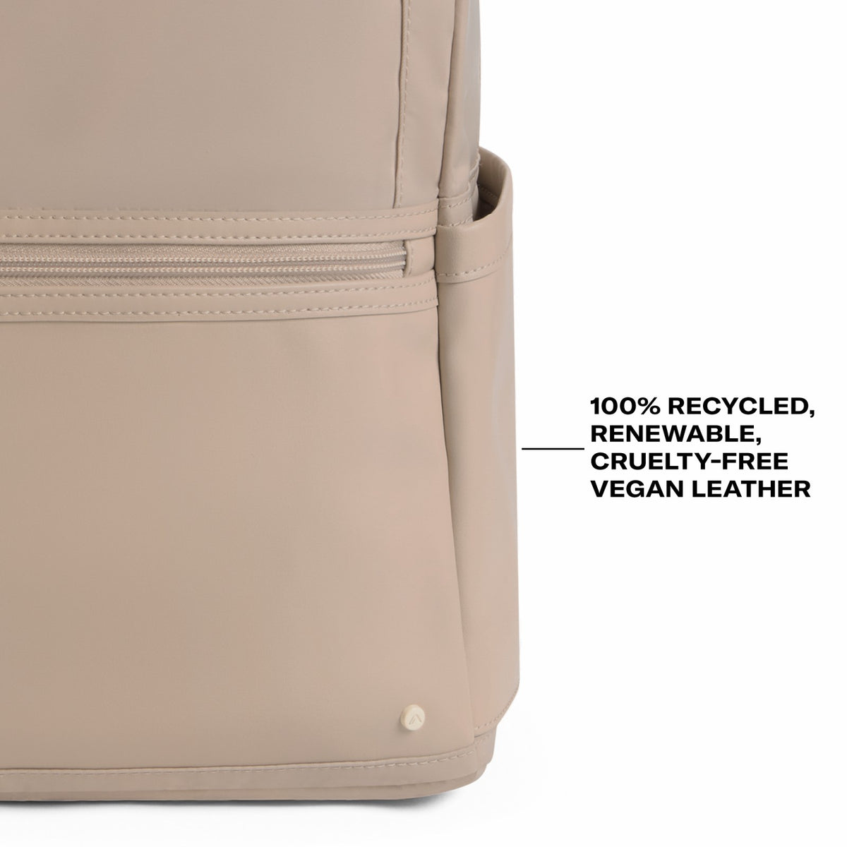 Evans Double Pocket Backpack Recycled Nylon Sand | State Bags Everyday