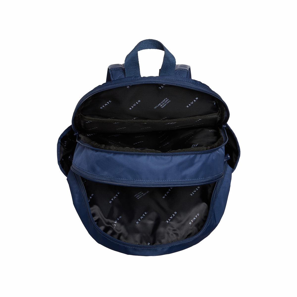 Kane Double Pocket Large Backpack Nylon Nylon | State Bags Best Seller