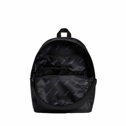 Kane Double Pocket Large Backpack Coated Canvas Black | State Bags Best Seller