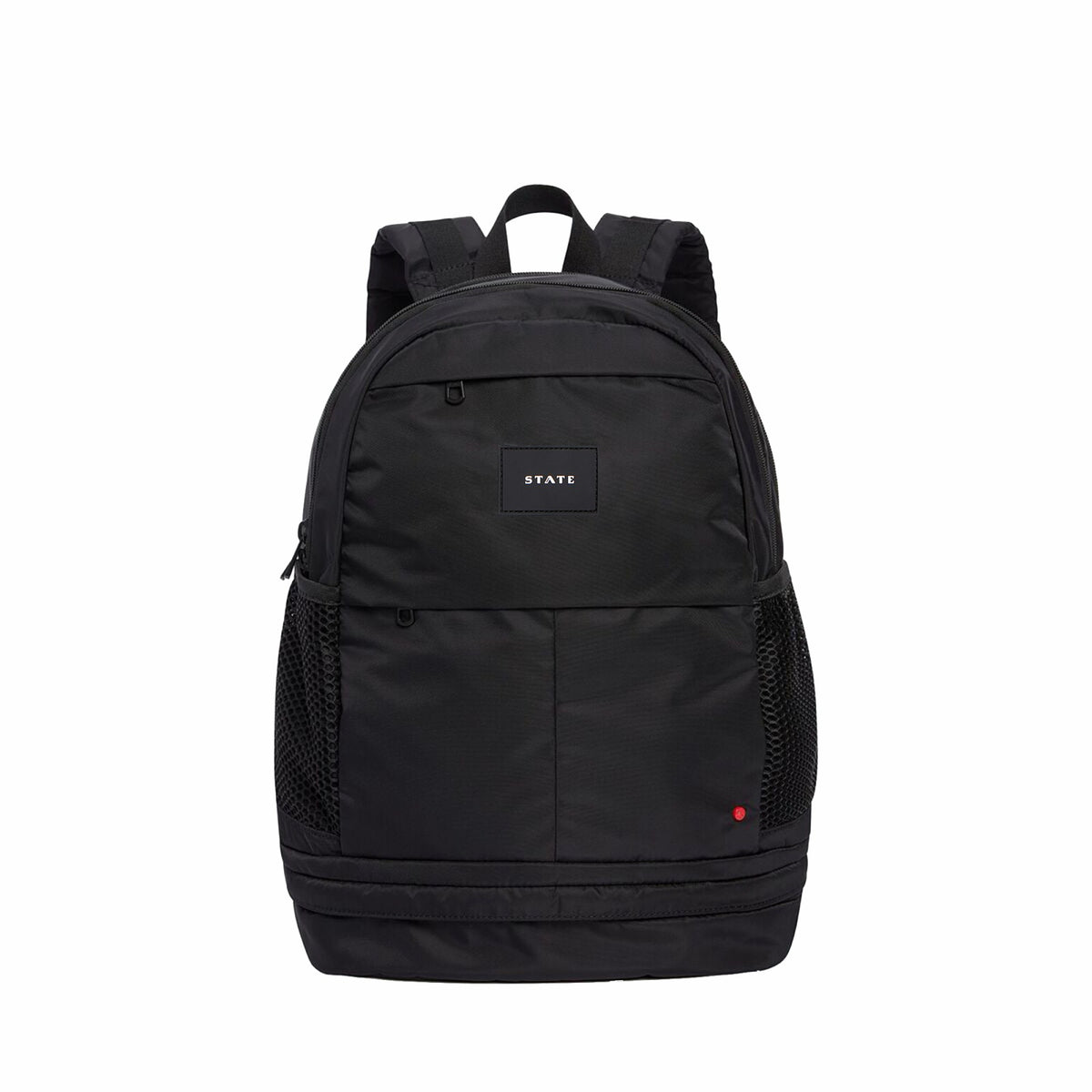 Lenox with Shoe Pocket Backpack Nylon Black | State Bags Featured