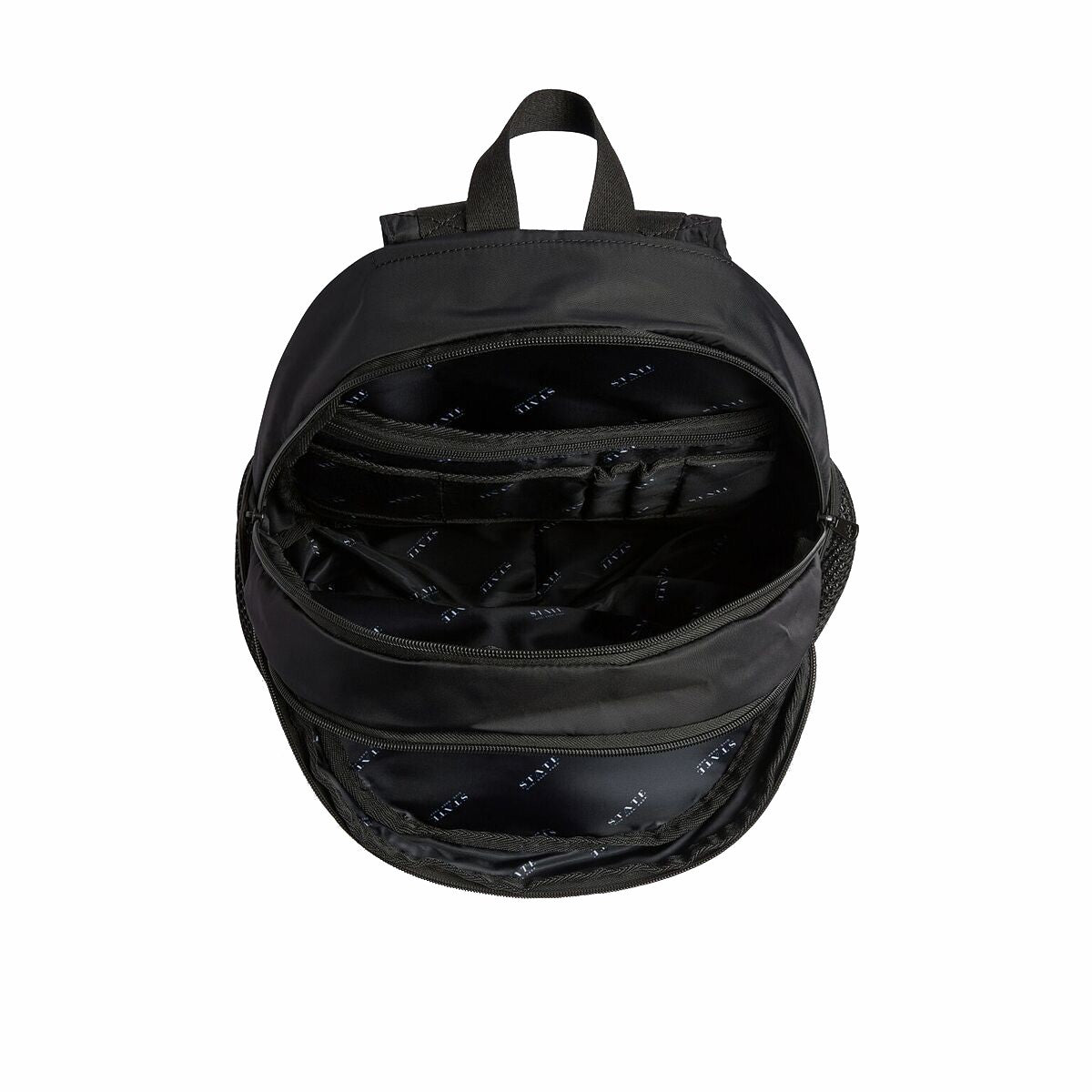 Lenox with Shoe Pocket Backpack Nylon Black | State Bags Featured