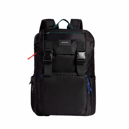 Grove Rucksack Nylon Black | State Bags Popular